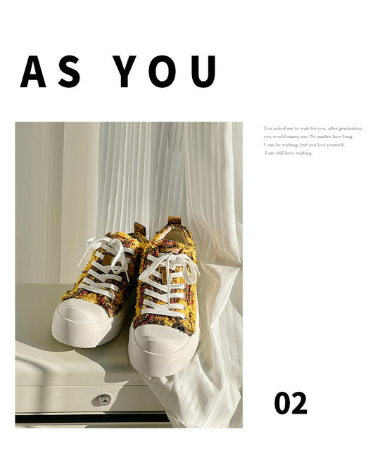 Bombas de Lona con Diseño Irregular - Colección Primavera - Image 20