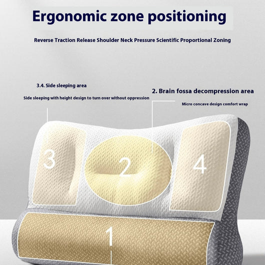Almohada Cervical de Tracción Invertida para Dormir Profundo - Image 3
