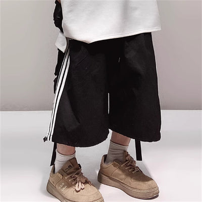 Pantalones Cortos Funcionales Hip-hop Estilo Japonés Tendencia Verano