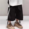 Shorts Funcionais Hip-hop Estilo Japonês Tendência Verão