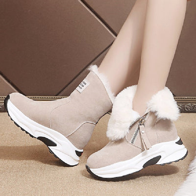 Zapatos Casuales de Algodón con Suela Gruesa y Forro Térmico - Image 3