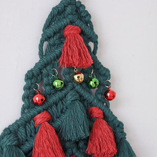 Tapiz Navideño Tejido a Mano Estilo Nórdico - Image 7