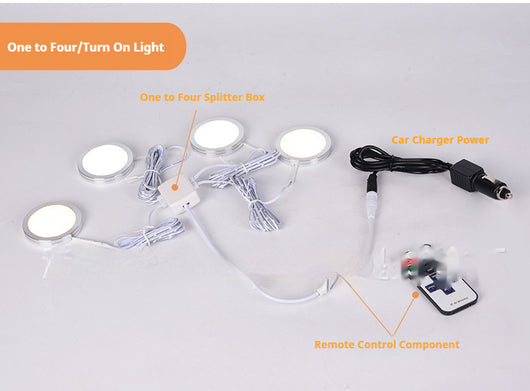 Cargador Inalámbrico para Auto con Luz LED y Encendedor - Image 7