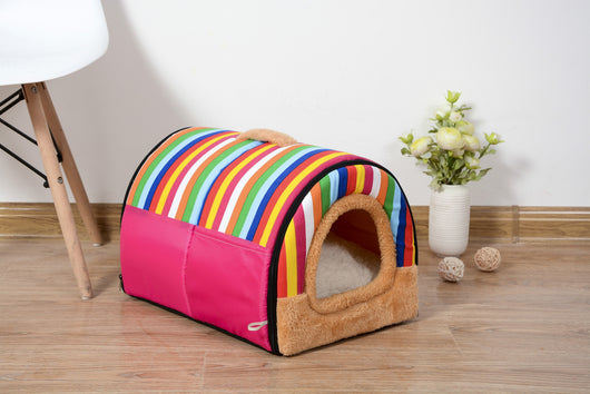 Casa Cama Mascota Cuatro Estaciones - Nido Confortable para Perros y Gatos - Image 4