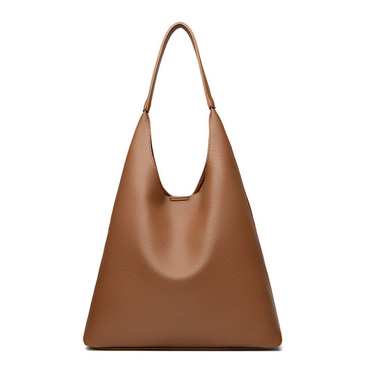 Bolso Retro de Cuero Suave con Gran Capacidad para Llevar al Hombro - Image 4