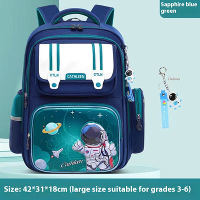 Mochila Escolar Impermeable y Ligera con Diseño Astronauta - Image 10