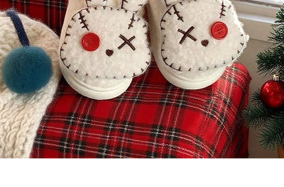 Pantuflas de Algodón con Personalidad Villana - Conejo Pirata para Mujer - Image 13