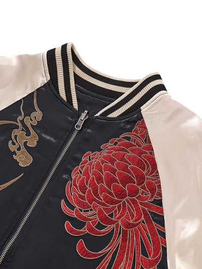 Chaqueta Beisbolera Kylin Beast Bordada - Estilo Clásico Reforzado - Image 11