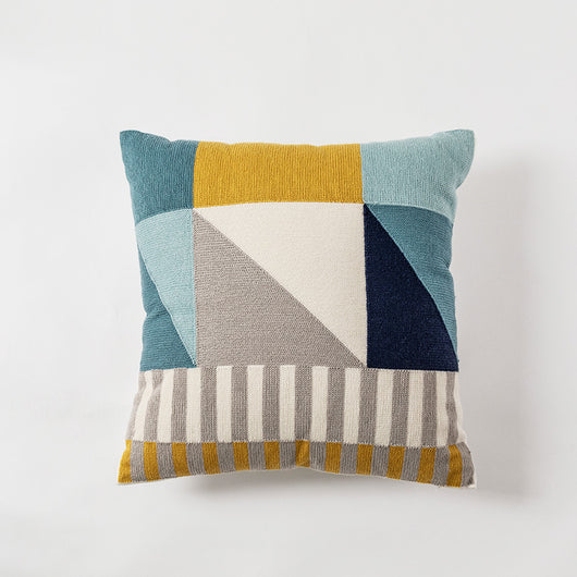 Funda de Almohada de Algodón con Bordado Artesanal - Image 20