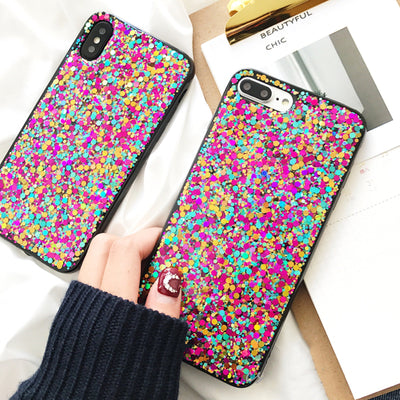 Funda de teléfono con lentejuelas brillantes - Image 9