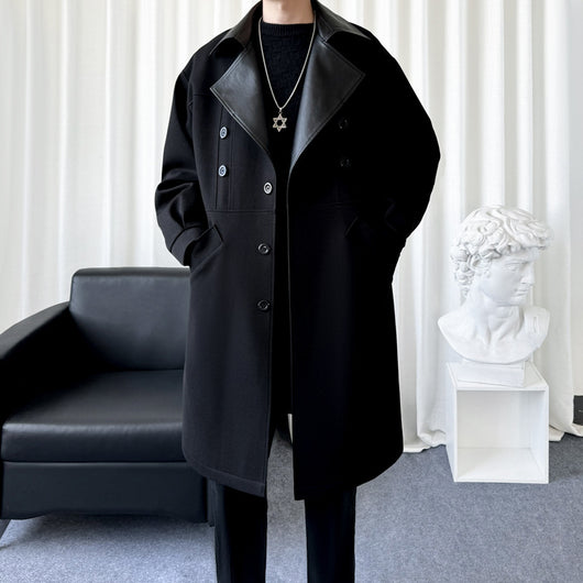 Abrigo de Lana para Hombre Estilo Coreano - Image 6