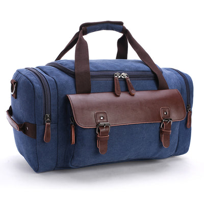 Mochila de Viaje Estudiante con Bolsa de Lona de Gran Capacidad - Image 6