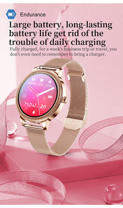 Reloj Inteligente AK38 con Monitor de Frecuencia Cardíaca y Bluetooth - Image 12