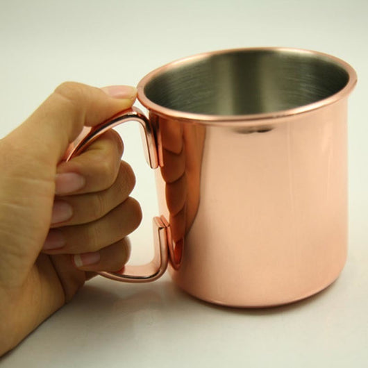 Vaso de Cóctel en Acero Inoxidable Oro Rosa - Image 2