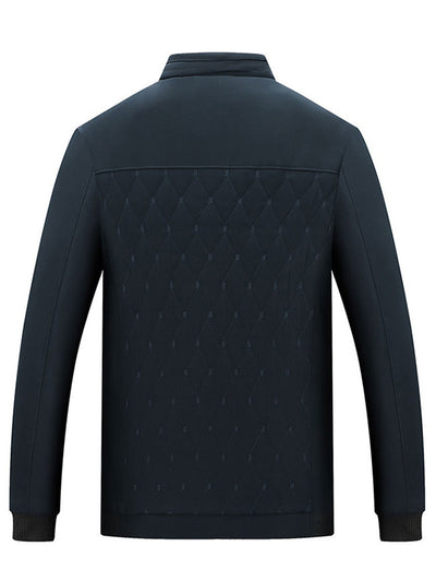 Chaqueta Acolchada Casual Ejecutiva para Hombre con Cuello Alto - Image 5