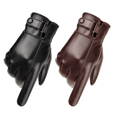 Guantes de Cuero Coreanos para Hidratación de Manos