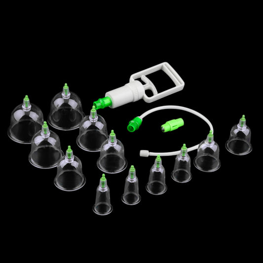 Kit de 12 Ventosas Terapéuticas Profesionales para Masaje y Bienestar