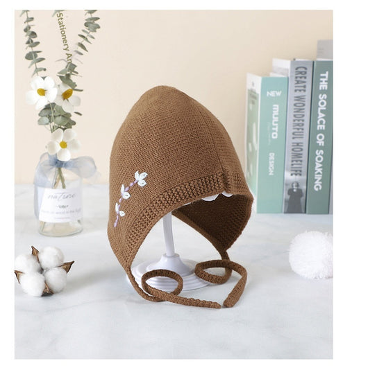 Gorro Tejido con Orejeras Bordadas a Mano - Protección Antiviento - Image 16