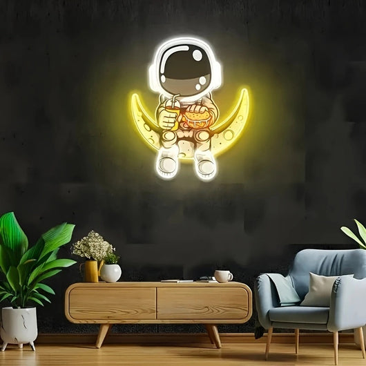 Lámpara de Pared Astronauta Neón LED - Image 10