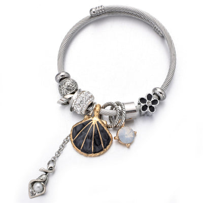 Pulsera de Cristal con Perlas de Concha - Image 18