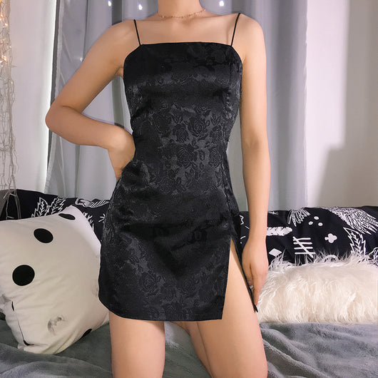 Vestido de Jacquard de Satén - Image 3