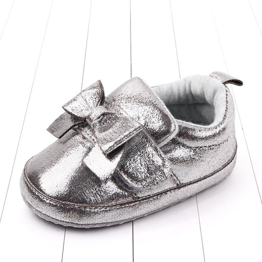 Zapatitos de Bebé con Moño Brillante - Image 7