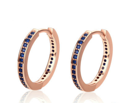 Aretes de Plata Esterlina 925 Círculo Minimalista - Diseño Elegante y Versátil - Image 3