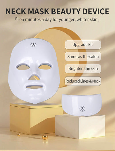 Máscara LED Facial Multicolor para Tratamiento de Belleza - Image 8