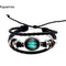 Pulsera de Pareja Constelaciones - Cristal Zodiacal