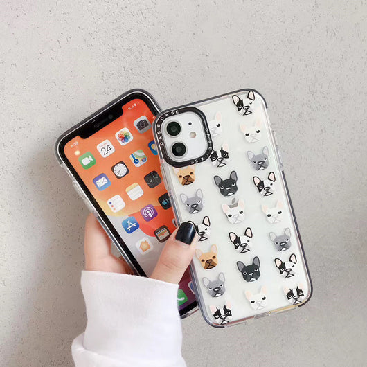 Funda Transparente para Celular con Diseño de Cachorro Kawaii - Image 3