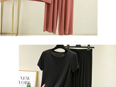 Conjunto de Casa Cómodo Estilo Coreano Talla Grande Mujer - Image 16