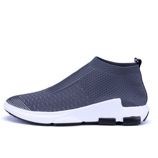 Zapatos Altos Elásticos Tipo Calcetín para Hombres Talla Grande - Image 4