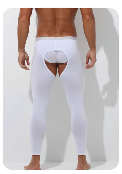 Pantalones Térmicos Ajustados Modal para Hombre - Diseño Abierto Otoño Invierno - Image 25