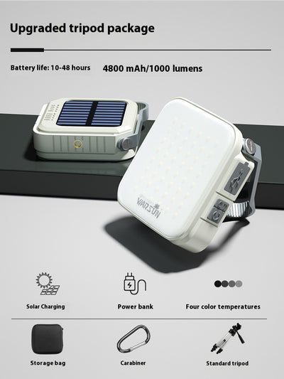 Lámpara Solar LED para Camping con Batería Ultra Duradera - Image 8