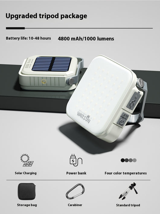 Lámpara Solar LED para Camping con Batería Ultra Duradera - Image 8