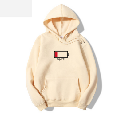 Sudadera Hoodie Estampada Casual para Hombre