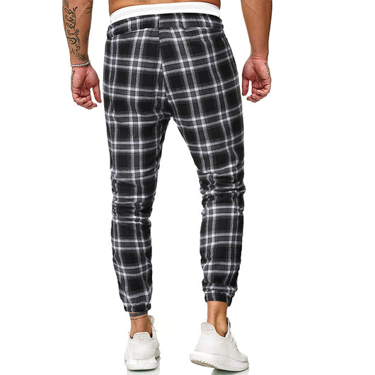 Pantalones Casuales a Cuadros - Comodidad y Estilo - Image 13