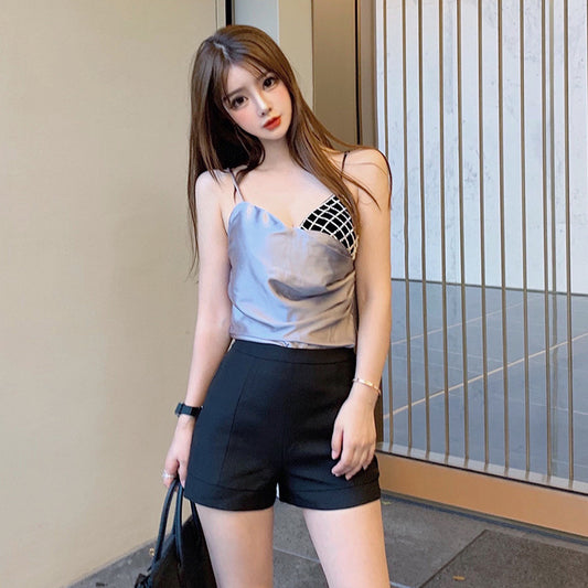 Blusa Escote V con Tirantes Ajustables - Image 2