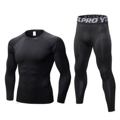 Traje de Compresión Deportivo Completo para Hombre - Manga Larga - Image 4
