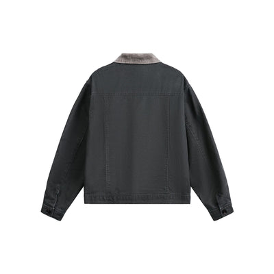 Chaqueta de Trabajo Retro Corta para Hombre - Image 21