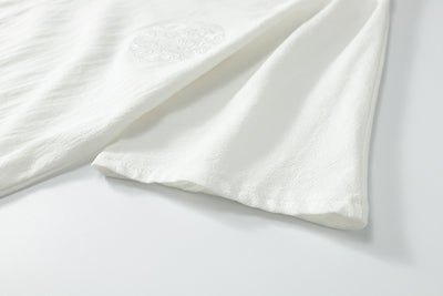 Pantalón Slim Coreano Hombre - Conjunto de 2 Piezas Algodón y Lino - Image 6