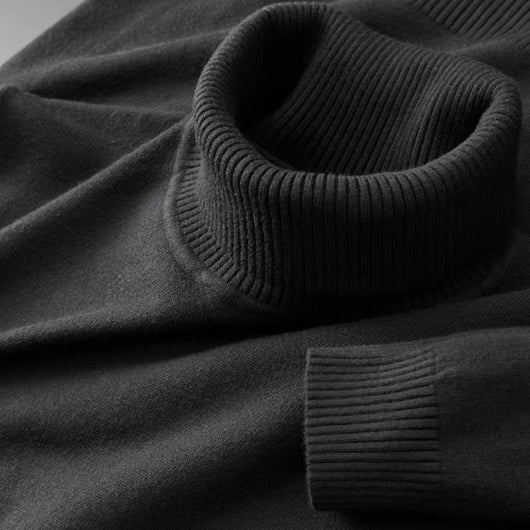Suéter Cuello Alto Cálido y Suave para Hombre - Image 18
