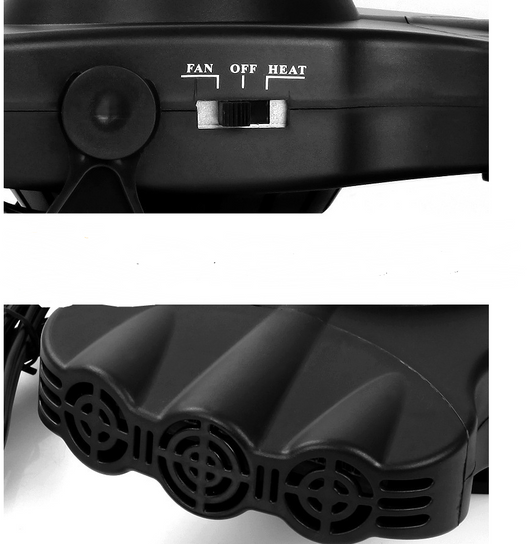 Calefactor Eléctrico 12V para Auto con Descongelante y Aire Frío - Image 3