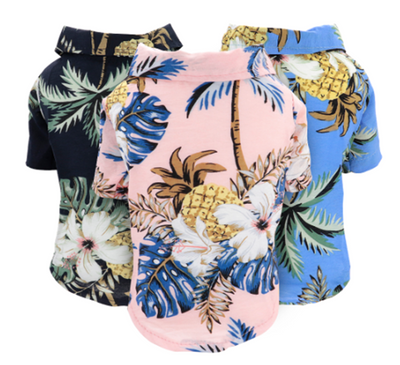 Ropa Cómoda para Perros y Gatos Pequeños - Diseño Estampado en Algodón