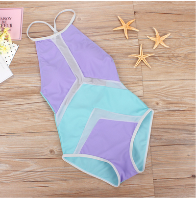 Traje de Baño Enterizo Sexy con Malla - Diseño Europeo y Americano - Image 13