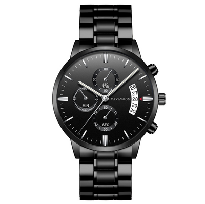 Reloj de Acero Inoxidable para Hombre con Calendario y Correa Refinada - Image 4