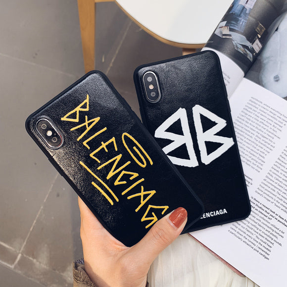 Funda de Celular Efecto Cuero Premium