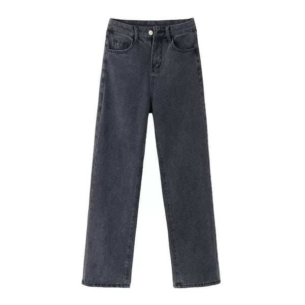 Pantalones Rectos Pierna Ancha