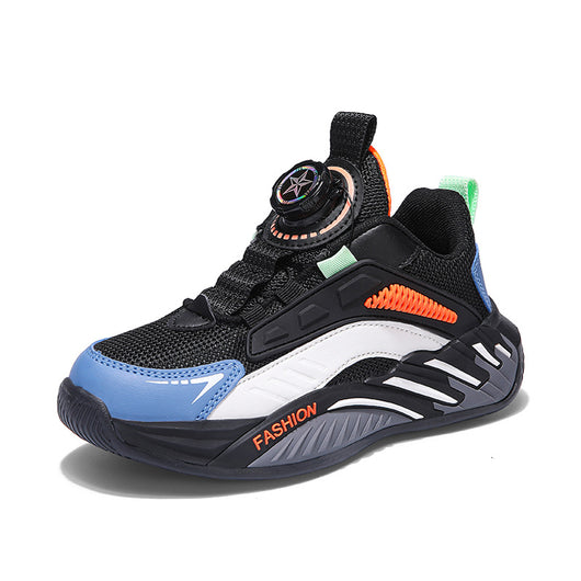Zapatillas de Otoño Antideslizantes con Suela Flexible y Cierres Giratorios para Niños y Adolescentes - Image 5