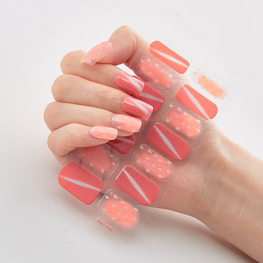 Stickers de Uñas Dorados Personalizados para Mujeres - Image 9